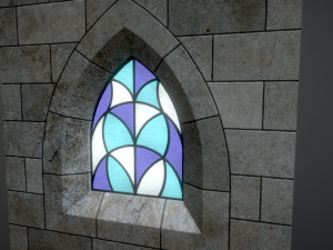 gothic window 3D Model