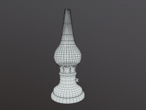 old lamp Model 3D