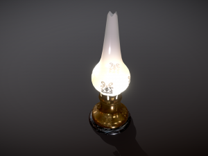 old lamp Model 3D