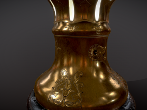 old lamp Model 3D