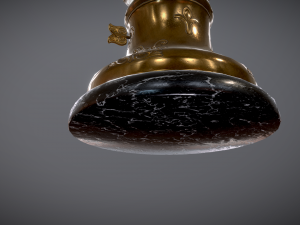 old lamp Model 3D