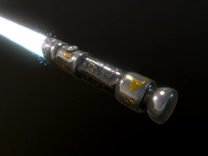 spada laser neoclassica Modello 3D