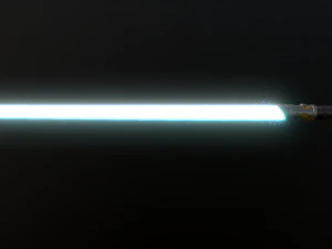 neoclassical lightsaber 3D Model