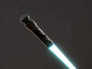 neoclassical lightsaber 3D Model