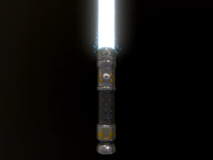 neoclassical lightsaber 3D Model