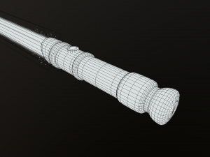 neoclassical lightsaber Model 3D