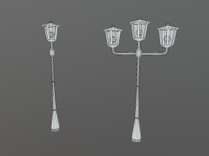 light poles 3D Model
