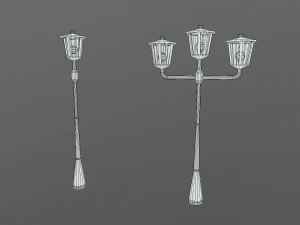light poles 3D Model