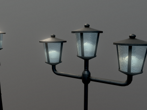 light poles 3D Model