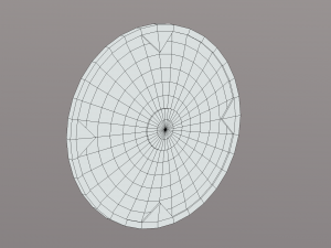 wooden shield 3D Model