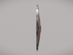 wooden shield 3D Model