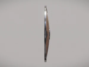 wooden shield 3D Model