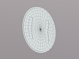 shield with ornaments 3D Model