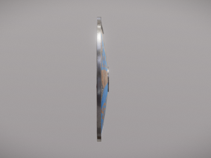 shield with ornaments 3D Model