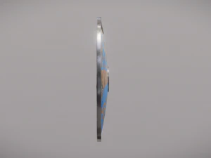 shield with ornaments 3D Model