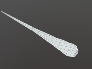 wood wand Modèle 3D