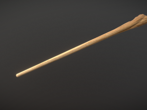 wood wand Modèle 3D