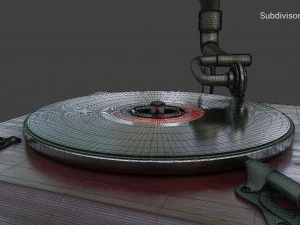 gramophone phonograph 3D Model