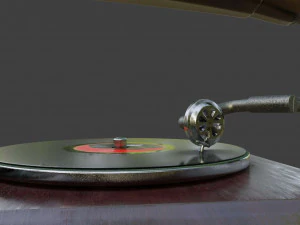 gramophone phonograph 3D Model