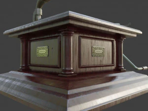 gramophone phonograph 3D Model