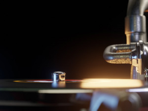 gramophone phonograph 3D Model