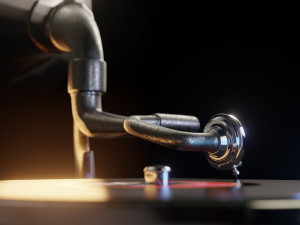 gramophone phonograph 3D Model