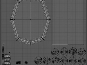 newtons pendulum cradle ball rigged animated lowpoly pbr low-poly 3D Model