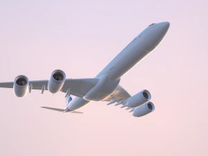 Airplane Generic Commercial 3D Model