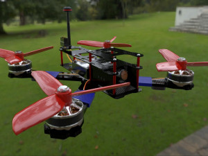 Drone Quadcopter 3D Model