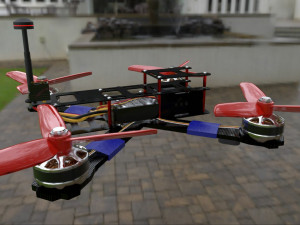 Drone Quadcopter 3D Model