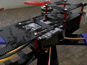 Drone Quadcopter 3D Model