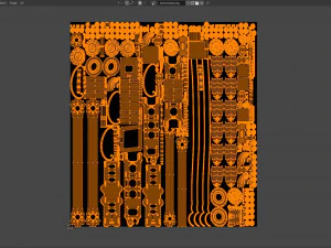 Drone Quadcopter 3D Model