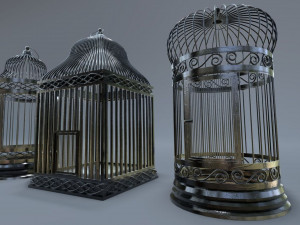 Bird cage Collection 3Dモデル