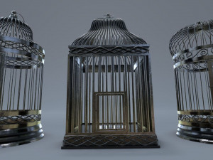 Bird cage Collection 3Dモデル