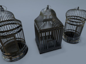 Bird cage Collection 3Dモデル