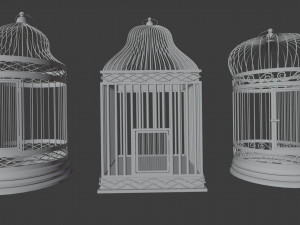 Bird cage Collection 3Dモデル