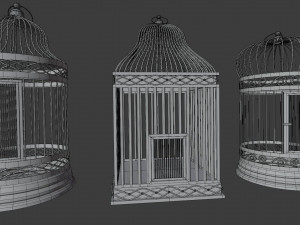 Bird cage Collection 3Dモデル