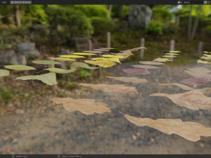Fall Autumn Leaf Pack 3D Model