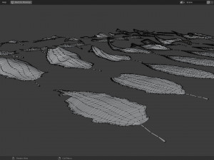 Fall Autumn Leaf Pack 3D Model