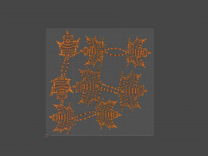 Fall Autumn Leaf Pack 3D Model