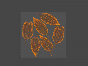 Fall Autumn Leaf Pack 3D Model