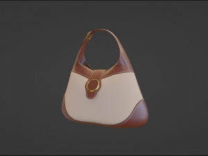 Woman Fashion Hand Bag 3D Model