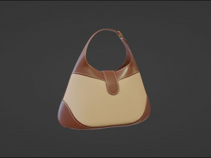 Woman Fashion Hand Bag 3D Model