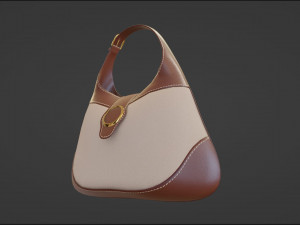 Woman Fashion Hand Bag 3D Model
