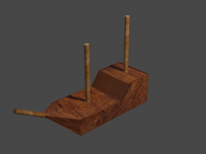 ship without sails 3D Model