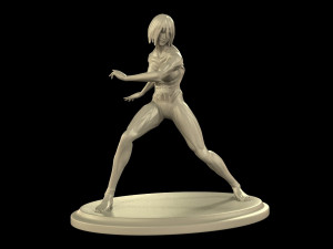 The Female Titan from anime Attack on Titan 3D Model