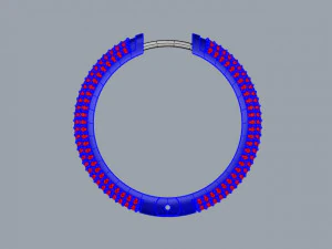 귀걸이 1 3D 프린트 모델