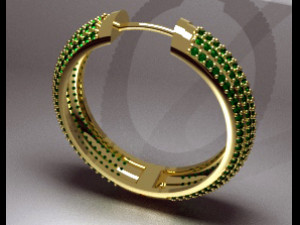earring 1 3D 프린트 모델