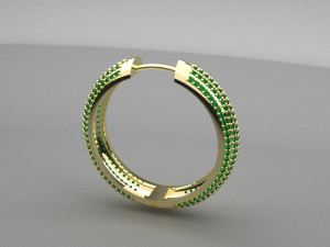 earring 1 Modelo de impresión 3D