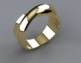 cross ring 1 3D-Druckmodell .c4d .max .obj .3ds .fbx .stl .blend 